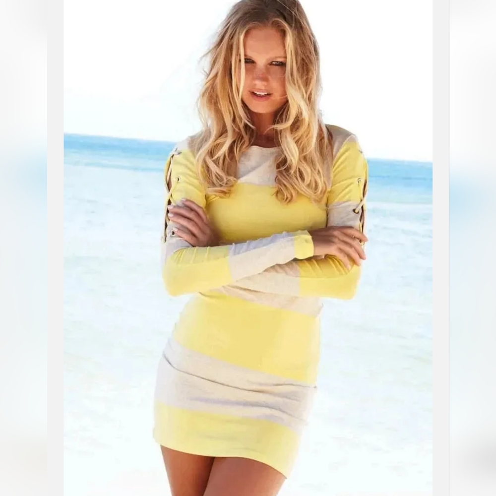 Melissa Obadash Soft Stretch Criss-Cross Mini Dress